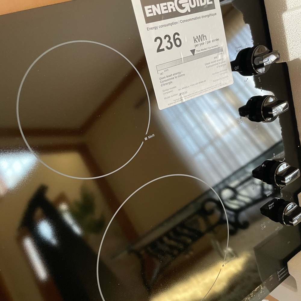 New GE Cooktop Model